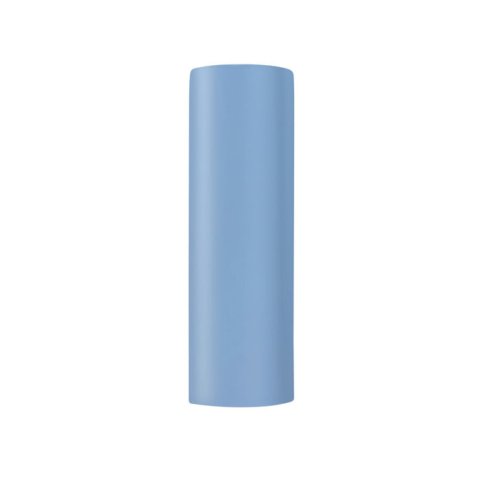 Justice Designs CER-5409-SKBL Two Light Wall Sconce, Sky Blue
