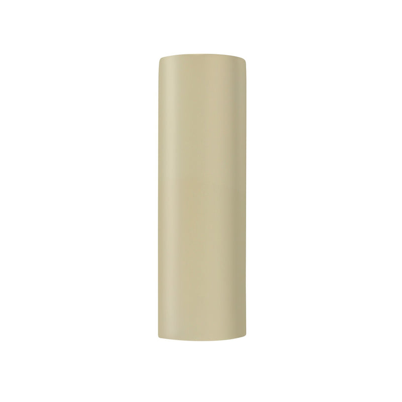 Justice Designs CER-5409W-VAN LED Outdoor Wall Sconce, Vanilla (Gloss)