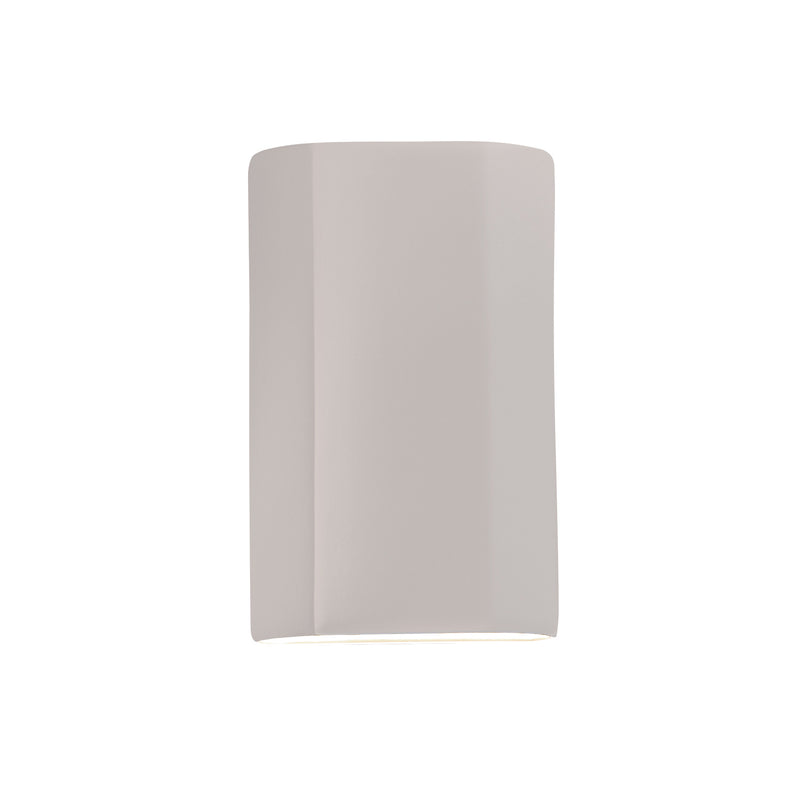 Justice Designs CER-5500W-MAT Wall Sconce, Matte White