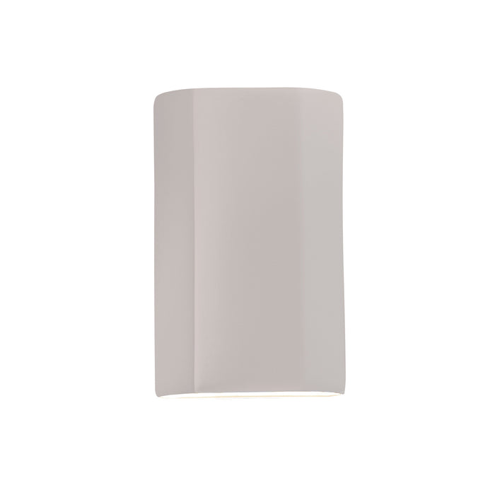 Justice Designs CER-5500W-MAT Wall Sconce, Matte White