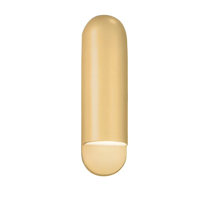 Justice Designs CER-5630-MYLW One Light Wall Sconce, Muted Yellow