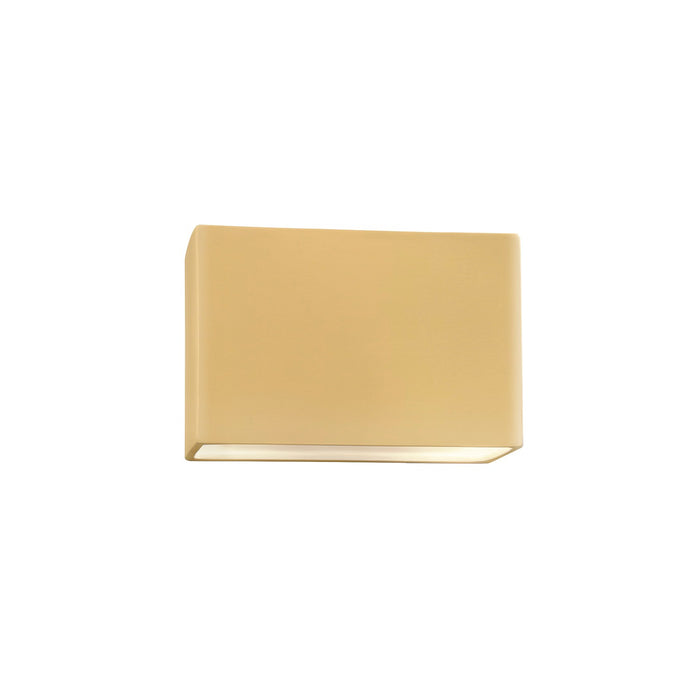 Justice Designs CER-5640-MYLW One Light Wall Sconce, Muted Yellow