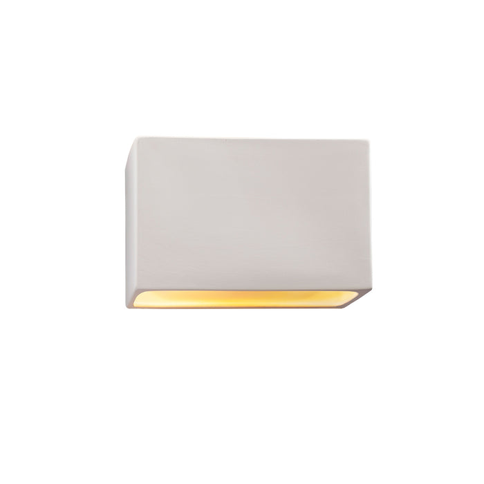 Justice Designs CER-5645W-BIS LED Wall Sconce, Bisque