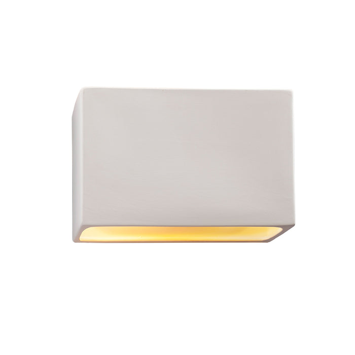 Justice Designs CER-5655W-BIS LED Wall Sconce, Bisque