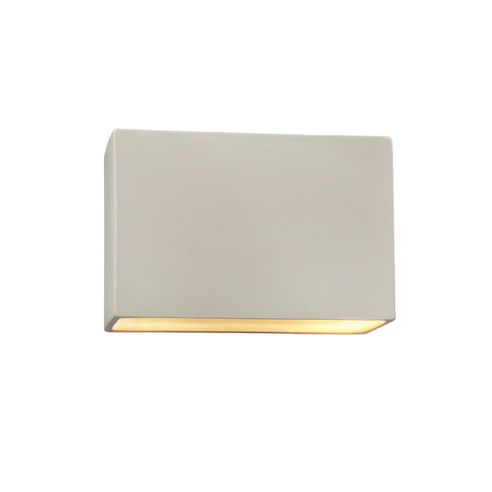Justice Designs CER-5655W-MAT LED Wall Sconce, Matte White