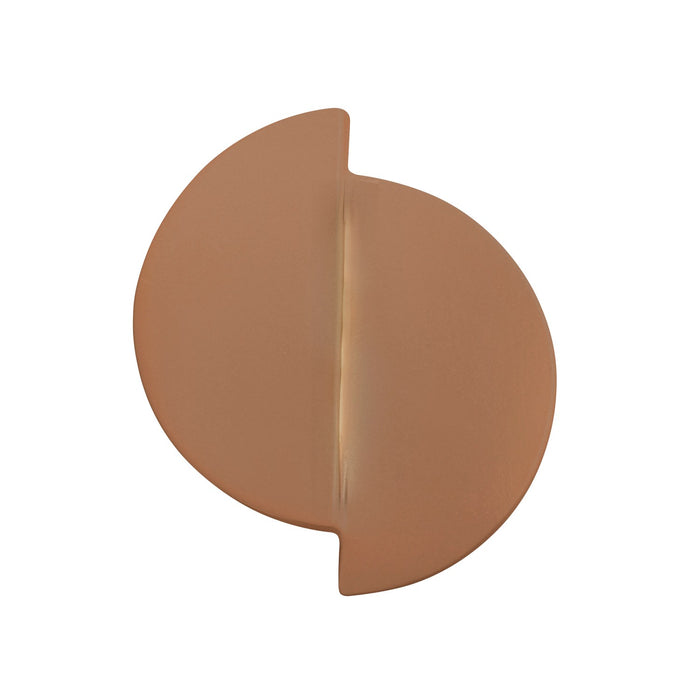Justice Designs CER-5675-ADOB LED Wall Sconce, Adobe