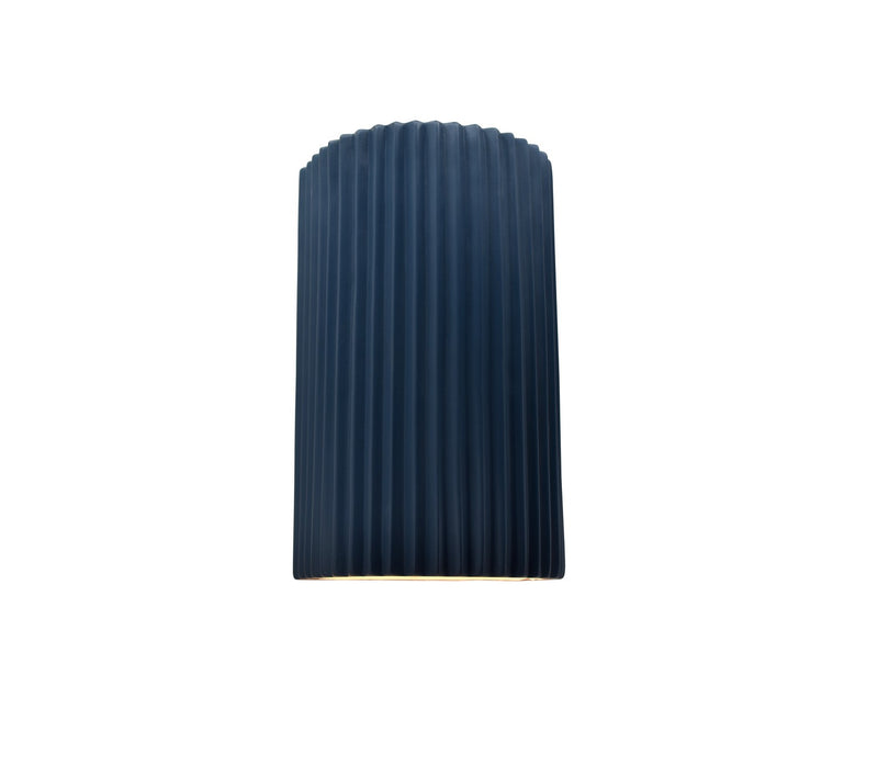 Justice Designs CER-5740W-MID LED Outdoor Wall Sconce, Midnight Sky