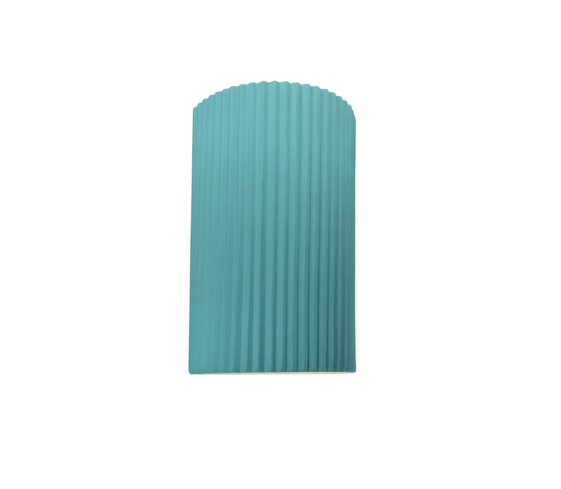 Justice Designs CER-5740W-RFPL LED Outdoor Wall Sconce, Reflecting Pool