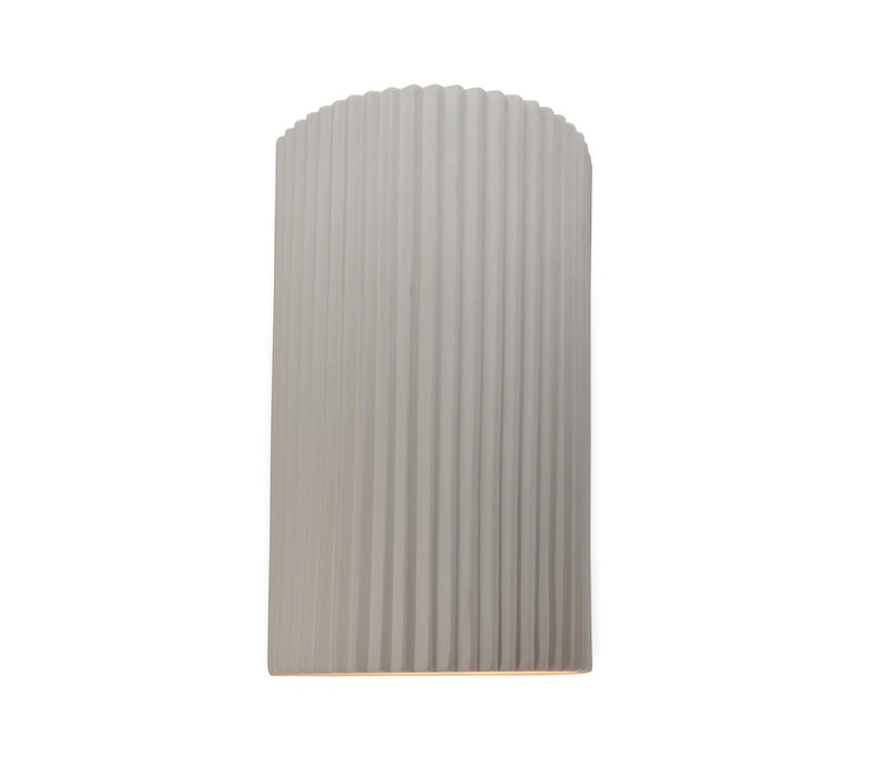 Justice Designs CER-5745-BIS Two Light Wall Sconce, Bisque