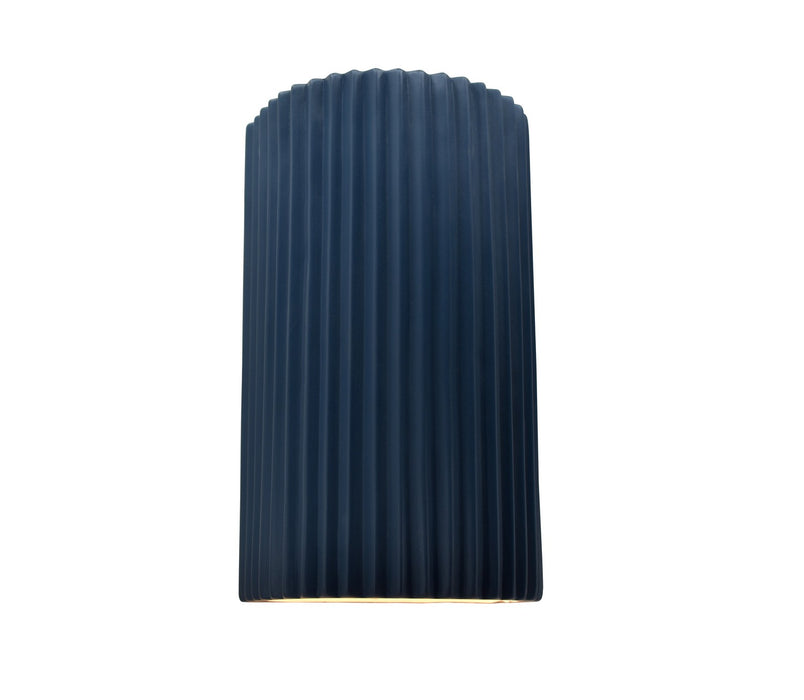 Justice Designs CER-5745W-MID LED Outdoor Wall Sconce, Midnight Sky