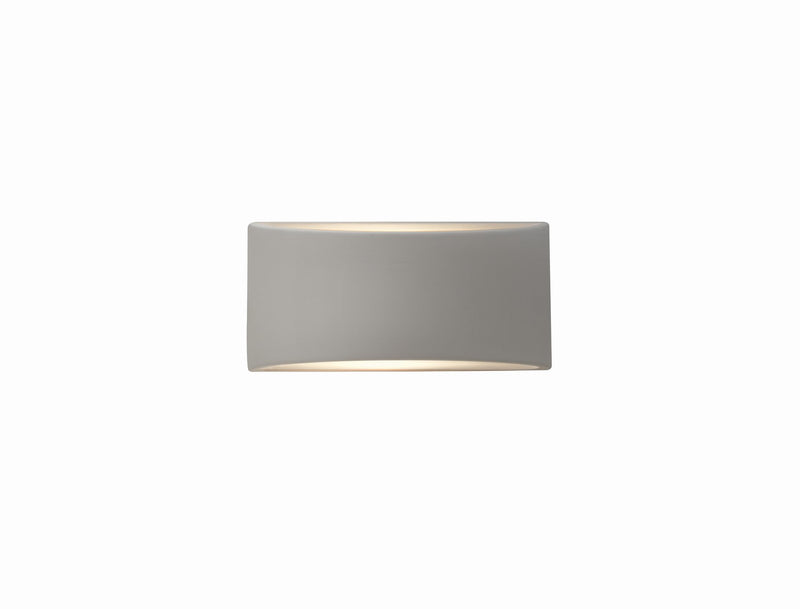 Justice Designs CER-5760-BIS One Light Wall Sconce, Bisque