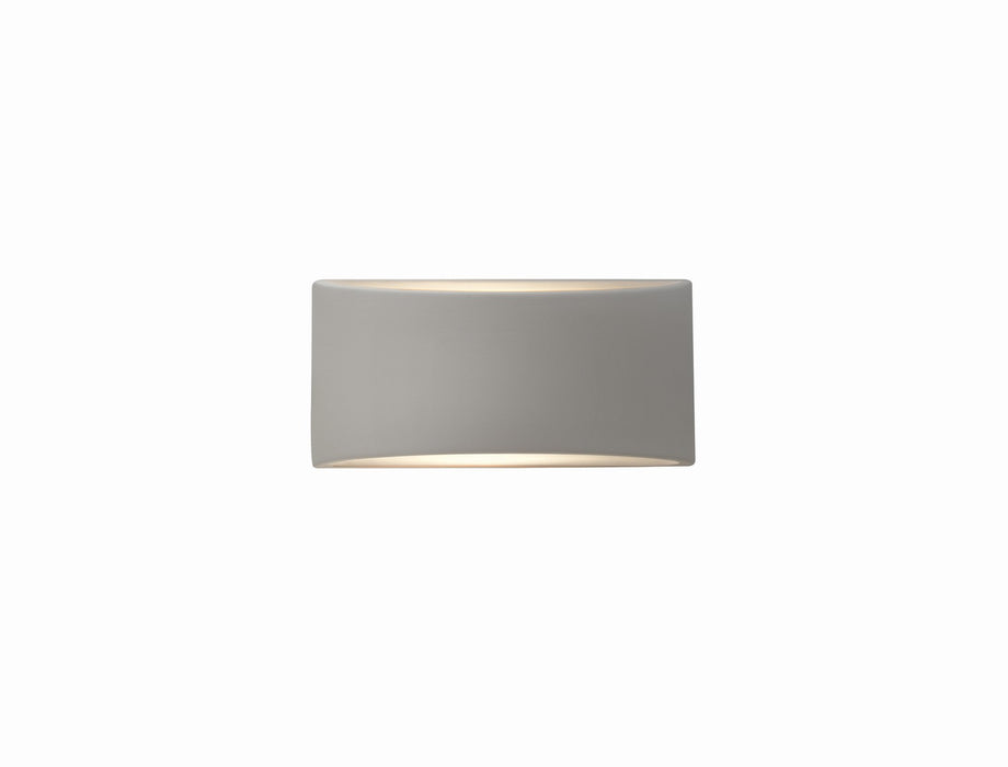 Justice Designs CER-5760-BIS One Light Wall Sconce, Bisque