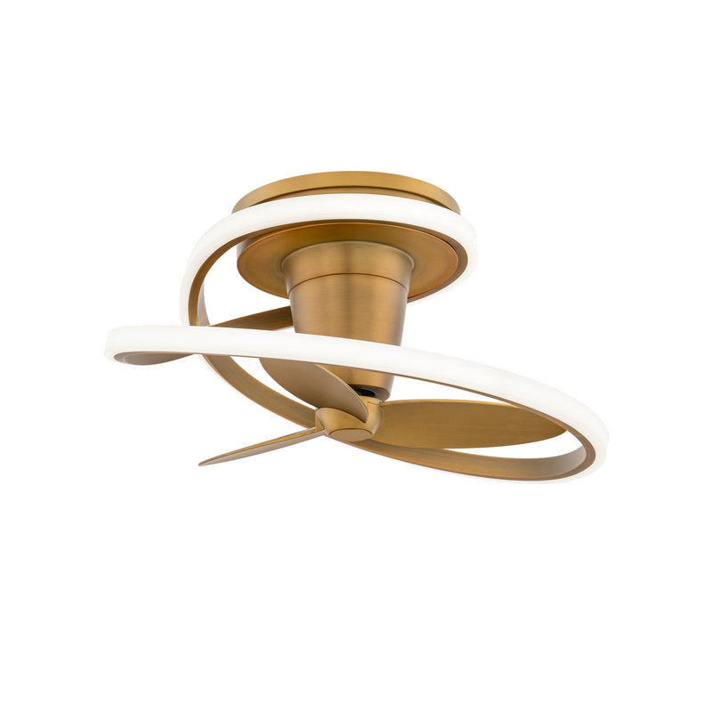 Modern Forms Fans FH-D2402-28L-AB 28" Ceiling Fan, Aged Brass