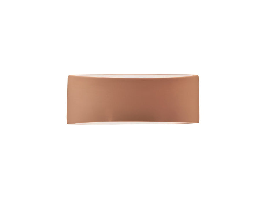 Justice Designs CER-5765-ADOB One Light Wall Sconce, Adobe