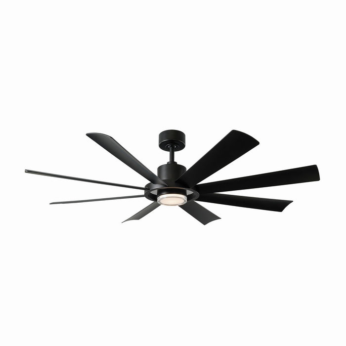 Modern Forms Fans FR-W2303-60L-MB 60" Ceiling Fan, Matte Black