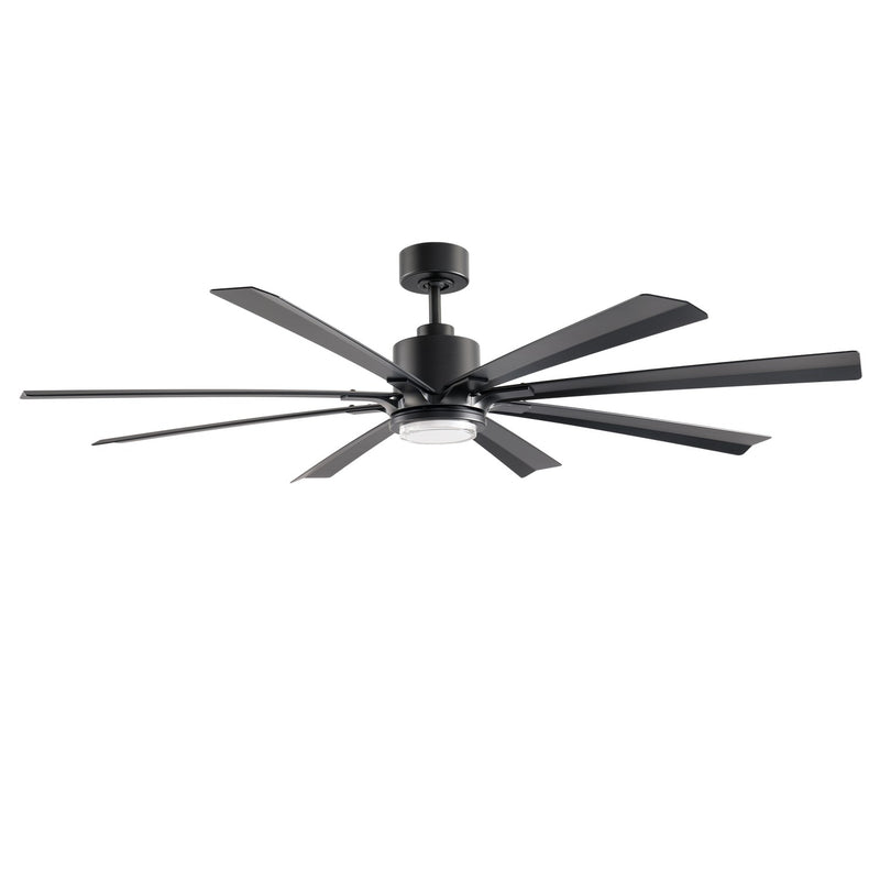 Modern Forms Fans FR-W2403-65L-MB 65" Ceiling Fan, Matte Black