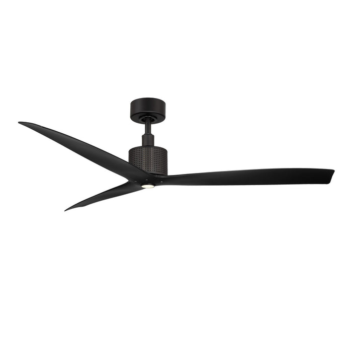 Modern Forms Fans FR-W2404-60L-MB 60" Ceiling Fan, Matte Black