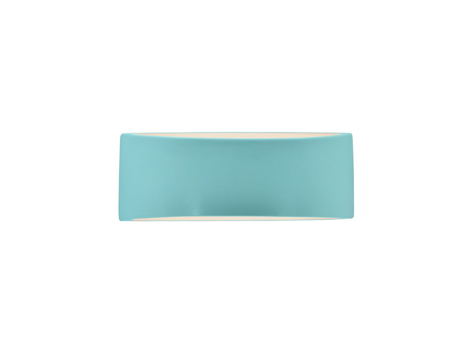 Justice Designs CER-5765-RFPL One Light Wall Sconce, Reflecting Pool