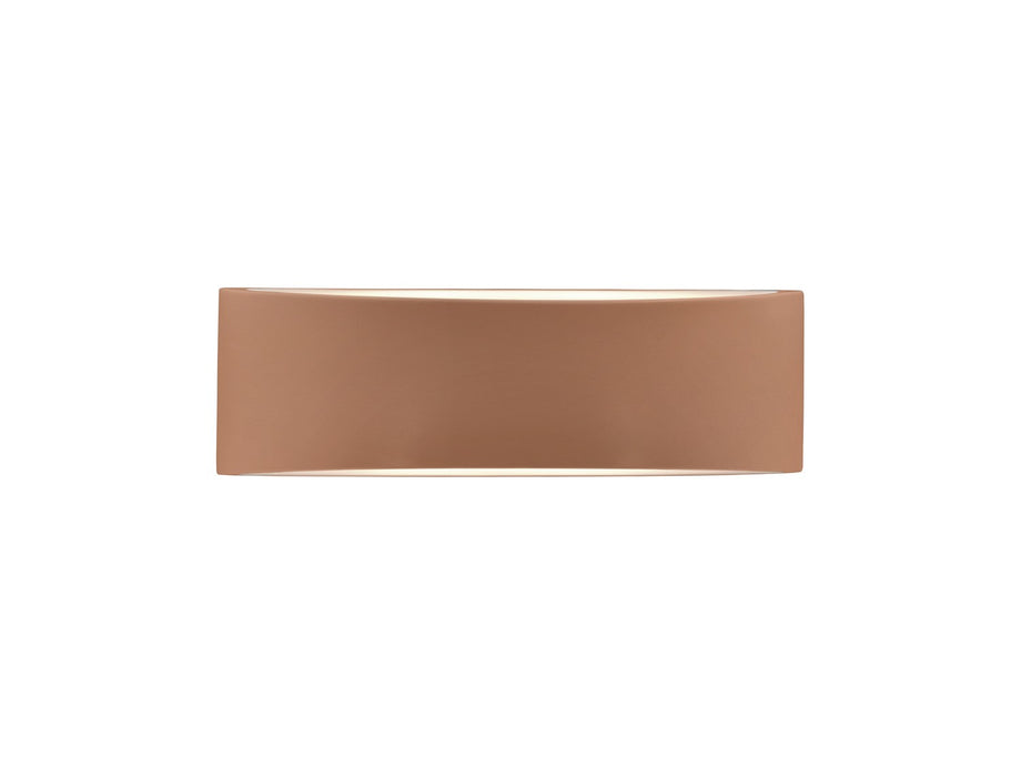 Justice Designs CER-5767-ADOB Two Light Wall Sconce, Adobe