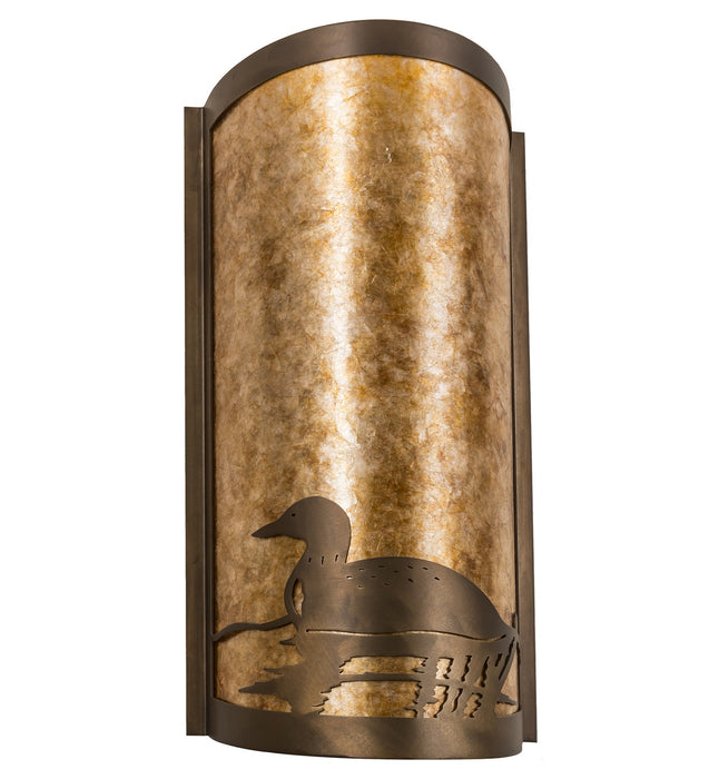 Meyda Tiffany 214485 Two light Wall Sconce, Antique Copper
