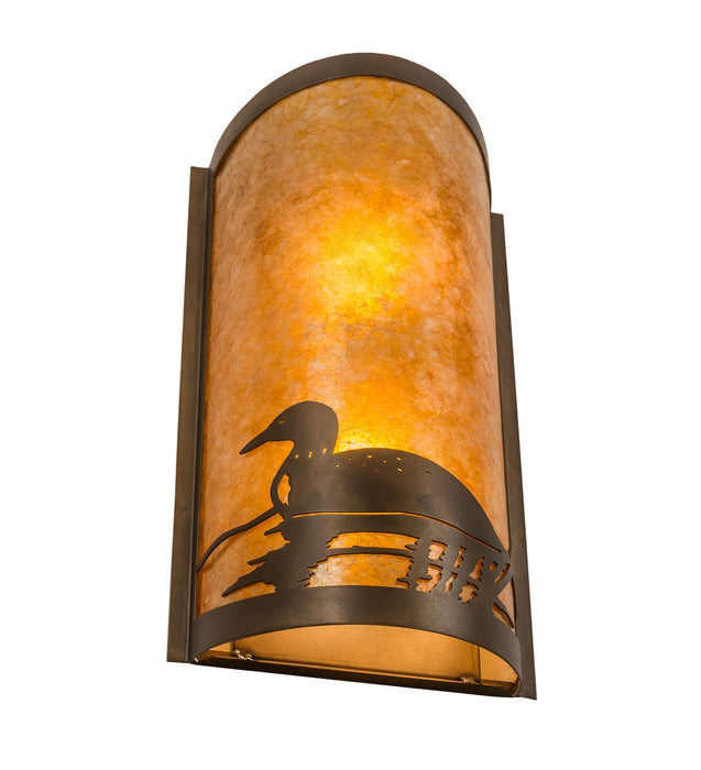 Meyda Tiffany 214485 Two light Wall Sconce, Antique Copper