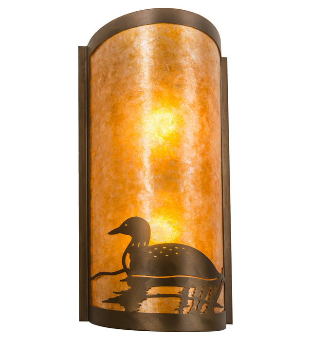 Meyda Tiffany 214485 Two light Wall Sconce, Antique Copper