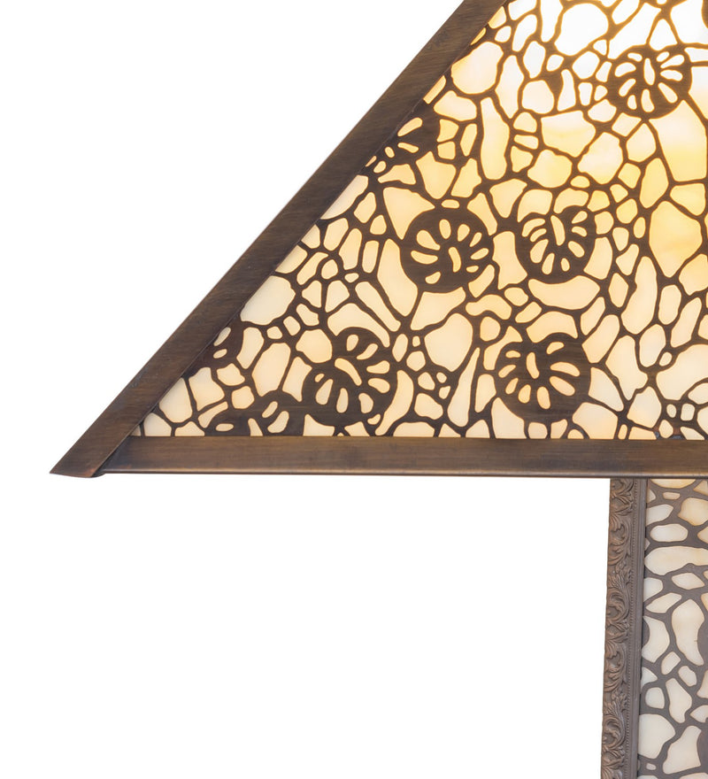 Meyda Tiffany 231503 One Light Table Lamp, Antique Copper