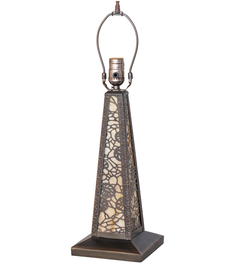 Meyda Tiffany 231503 One Light Table Lamp, Antique Copper