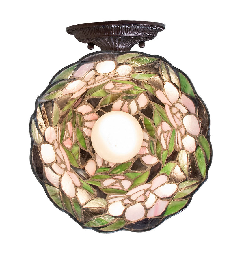 Meyda Tiffany 245429 One Light Wall Sconce, Mahogany Bronze