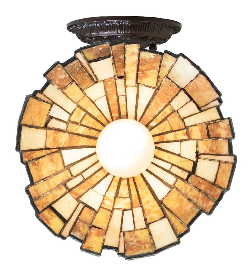 Meyda Tiffany 245431 One Light Wall Sconce, Mahogany Bronze