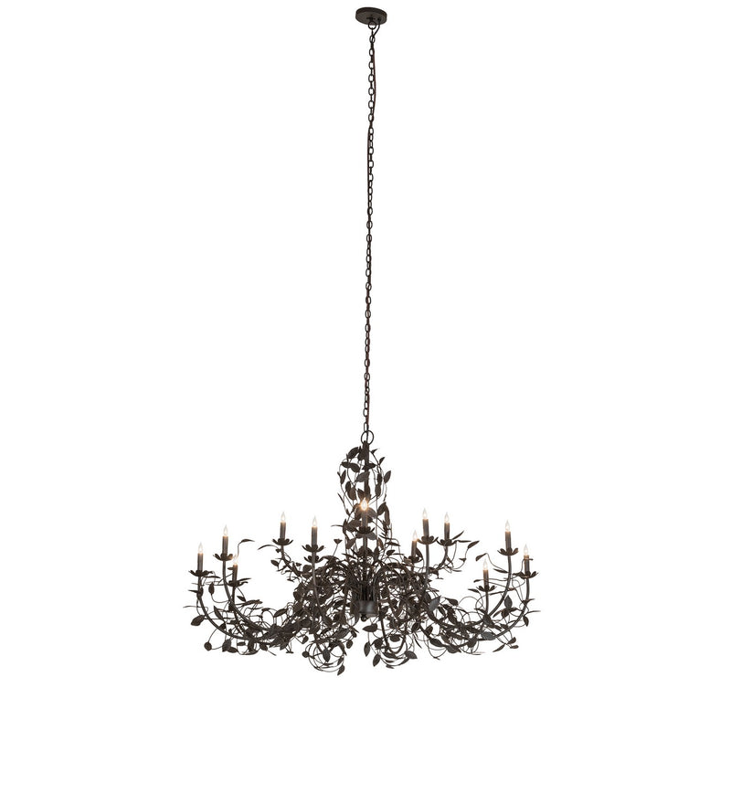 Meyda Tiffany 267570 15 Light Chandelier, Oil Rubbed Bronze