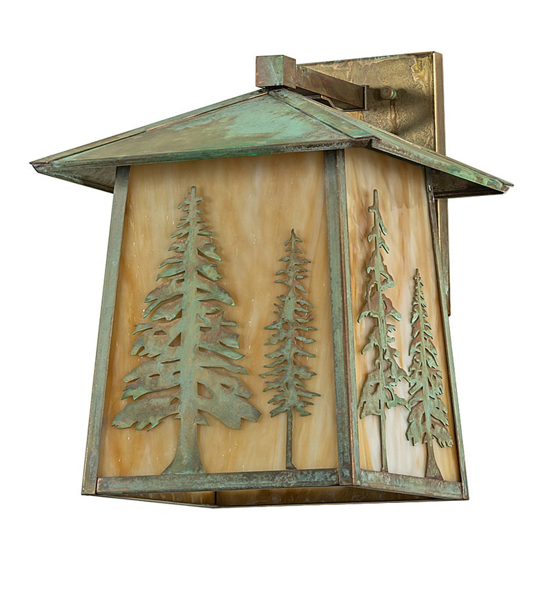 Meyda Tiffany 269421 One Light Wall Sconce, Verdigris