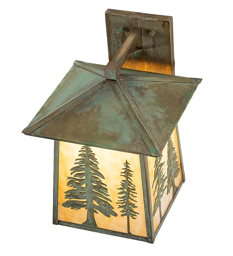 Meyda Tiffany 269421 One Light Wall Sconce, Verdigris