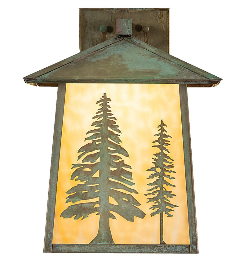 Meyda Tiffany 269421 One Light Wall Sconce, Verdigris