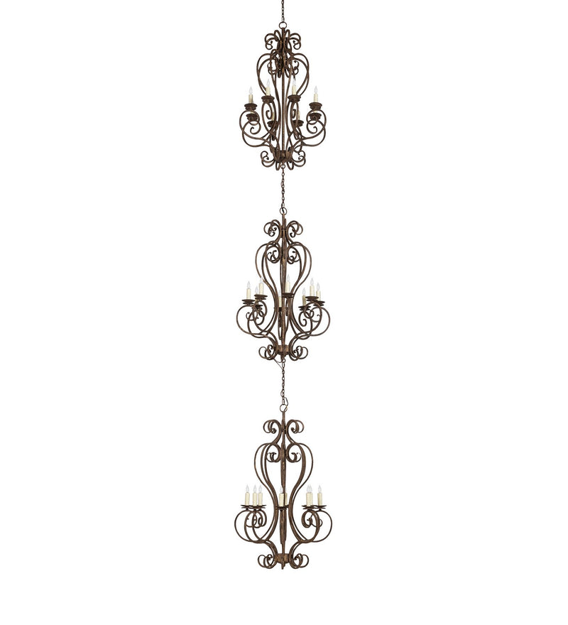 Meyda Tiffany 270771 24 Light Chandelier, Antiquity