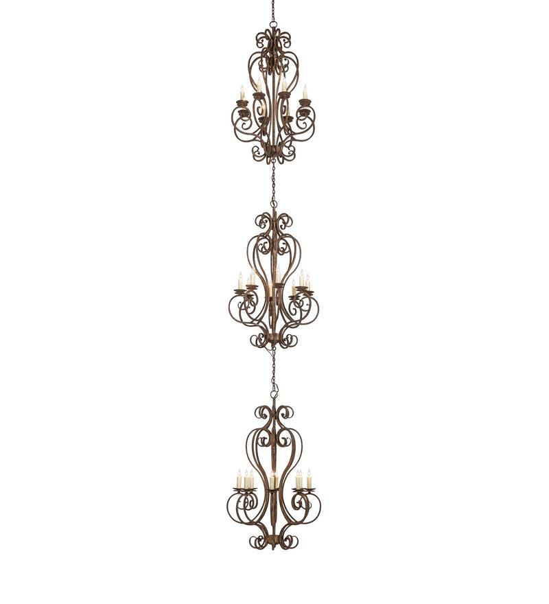 Meyda Tiffany 270771 24 Light Chandelier, Antiquity