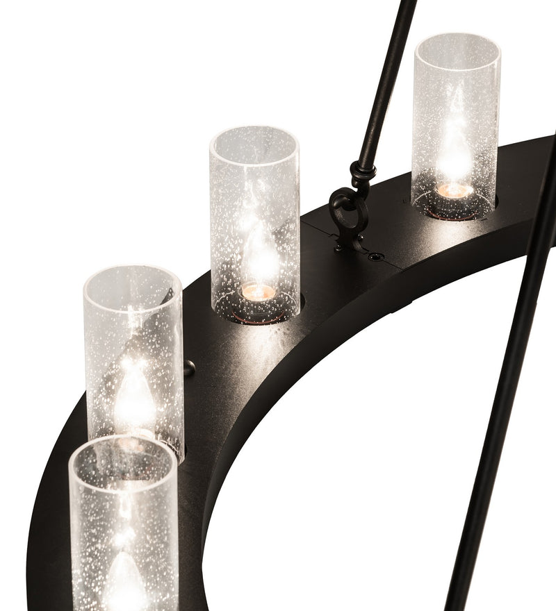 Meyda Tiffany 270813 24 Light Chandelier, Textured Black