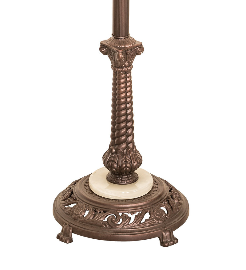 Meyda Tiffany 271835 One Light Floor Lamp, Mahogany Bronze