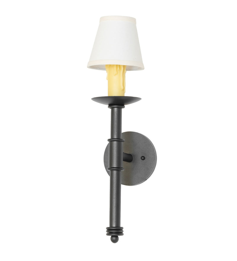 Meyda Tiffany 272633 One Light Wall Sconce, Textured Black