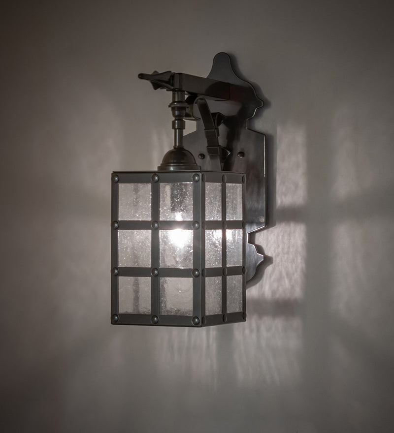 Meyda Tiffany 272646 One Light Wall Sconce, Ext Oil Rubbed Bronze