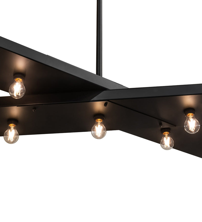 Meyda Tiffany 273725 17 Light Pendant, Solar Black