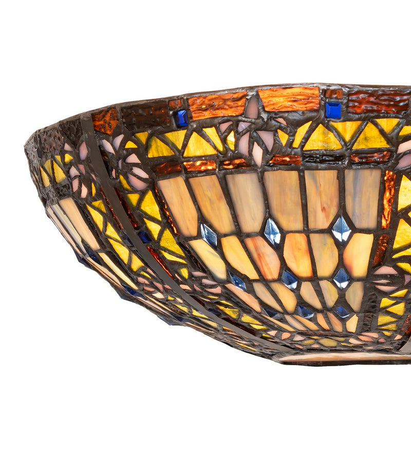 Meyda Tiffany 273727 Two light Wall Sconce, Mahogany Bronze