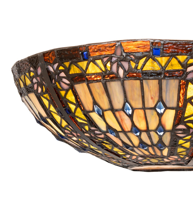 Meyda Tiffany 273727 Two light Wall Sconce, Mahogany Bronze
