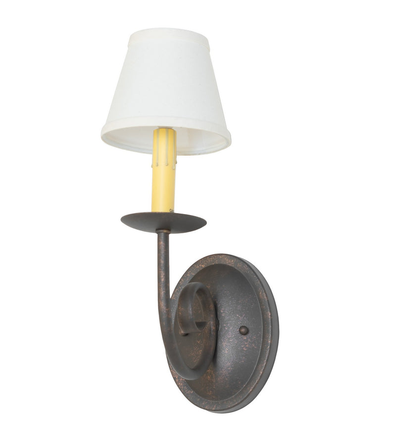 Meyda Tiffany 273774 One Light Wall Sconce, Gilded Tobacco