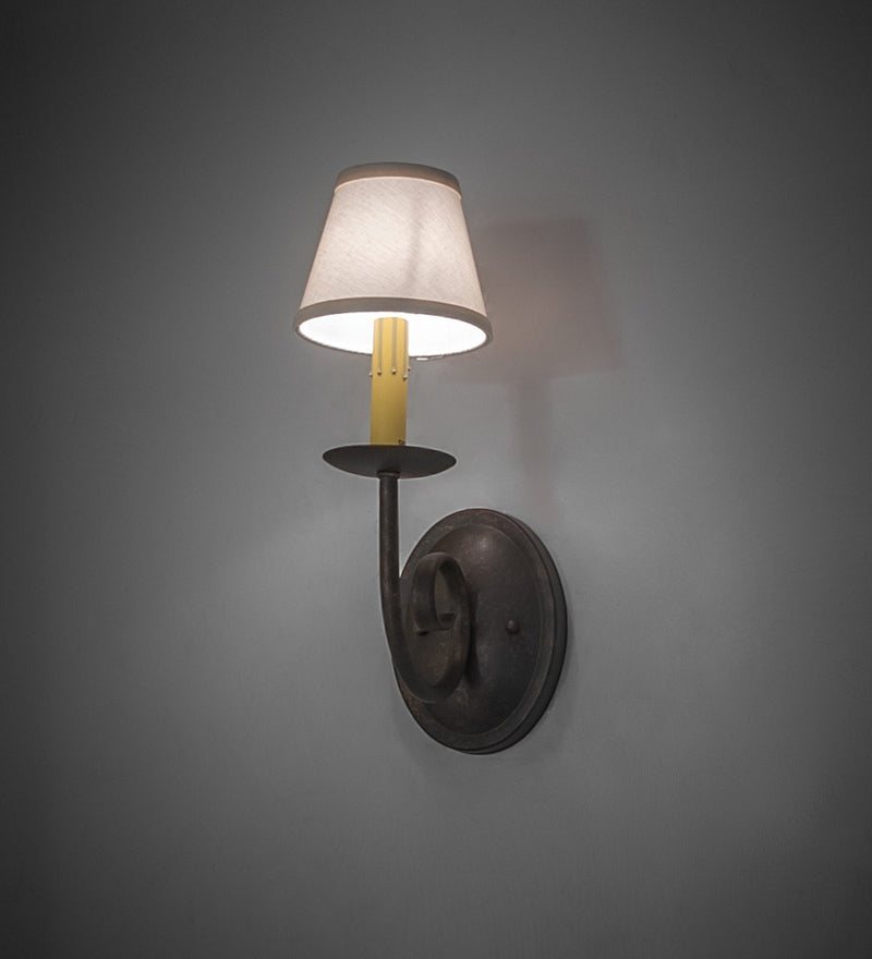 Meyda Tiffany 273774 One Light Wall Sconce, Gilded Tobacco