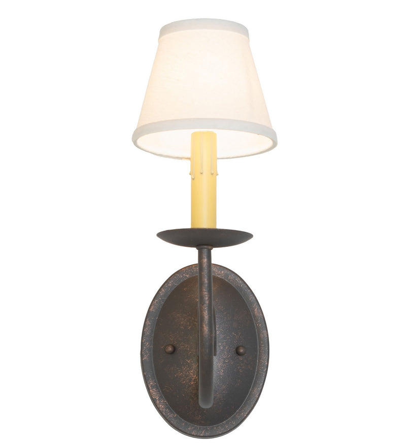 Meyda Tiffany 273774 One Light Wall Sconce, Gilded Tobacco