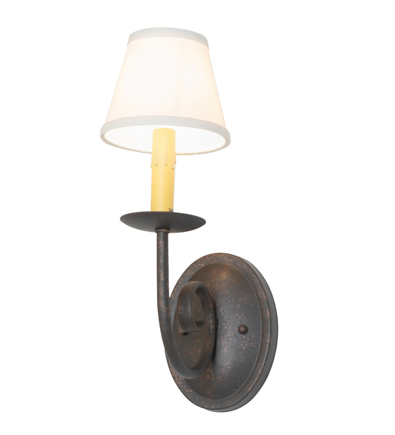 Meyda Tiffany 273774 One Light Wall Sconce, Gilded Tobacco