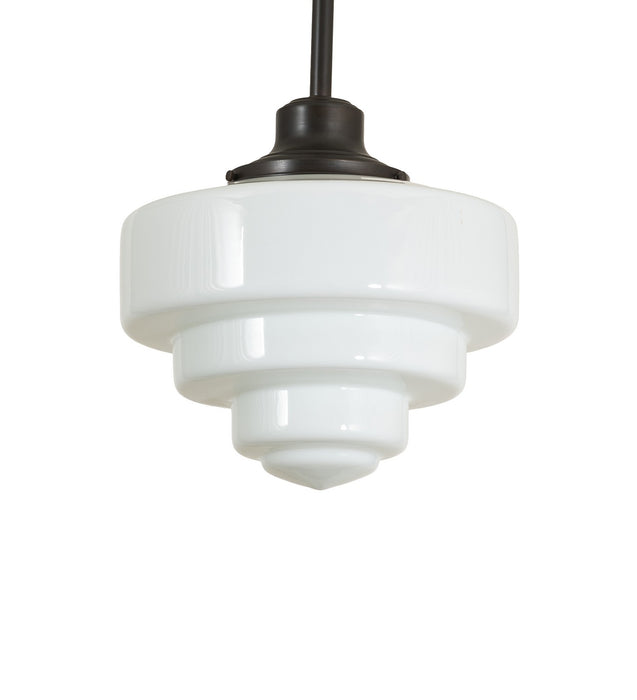 Meyda Tiffany 273877 One Light Pendant, Craftsman Brown