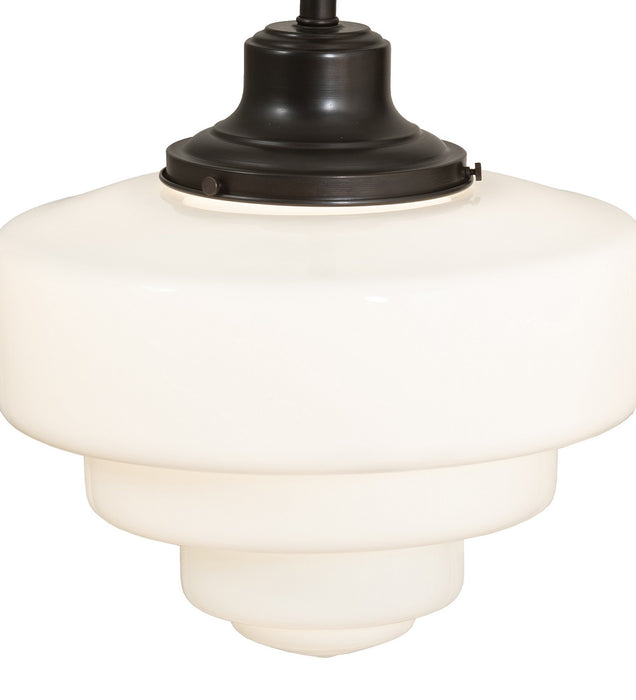 Meyda Tiffany 273877 One Light Pendant, Craftsman Brown