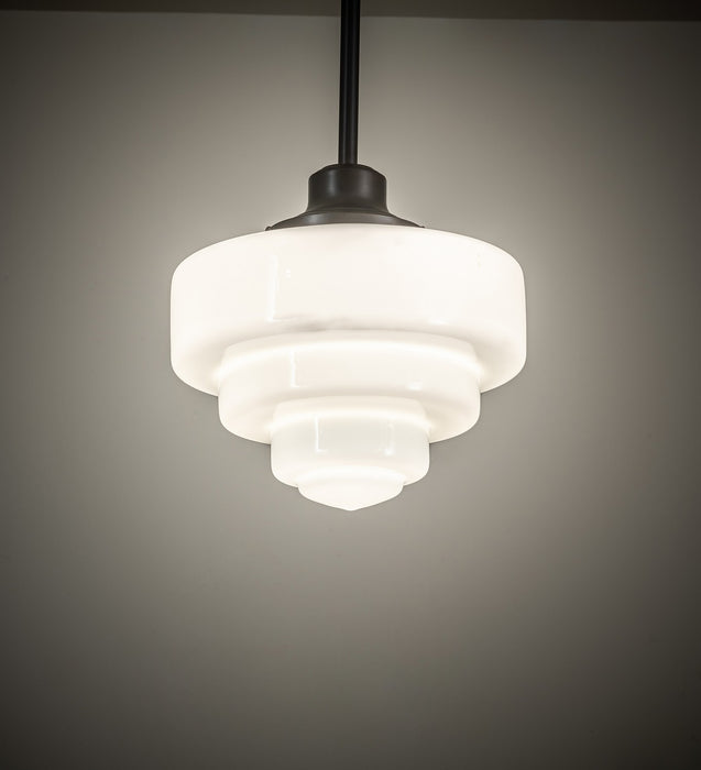 Meyda Tiffany 273877 One Light Pendant, Craftsman Brown